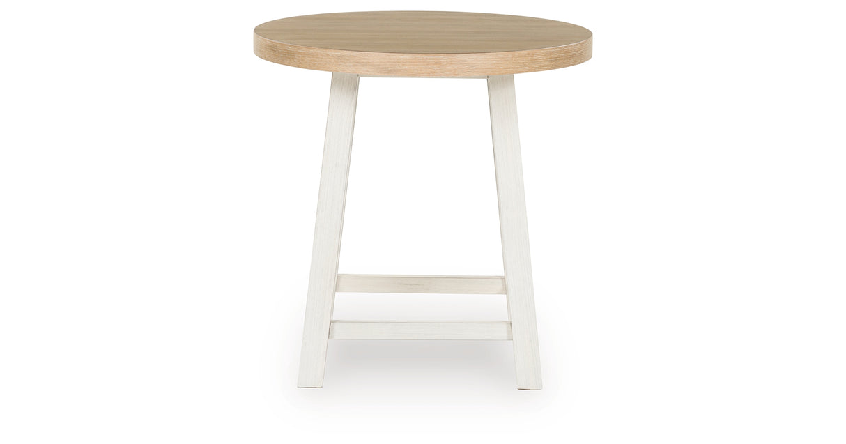 Fawndell Antique White/Brown Table (Set of 3) from Ashley - Luna Furniture