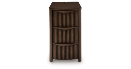 Camdill Dark Brown Chairside End Table from Ashley - Luna Furniture