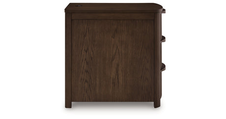 Camdill Dark Brown Chairside End Table from Ashley - Luna Furniture