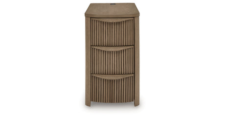 Camdill Light Brown Chairside End Table from Ashley - Luna Furniture