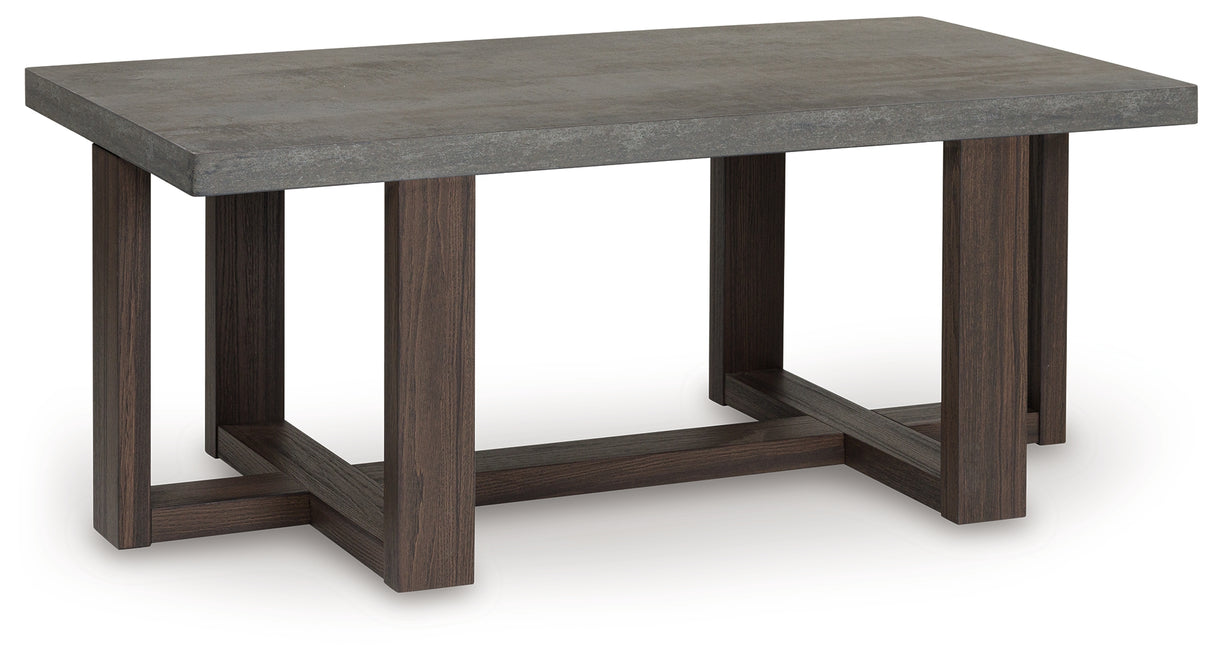 Dynnford Gray/Brown Table (Set of 3) from Ashley - Luna Furniture
