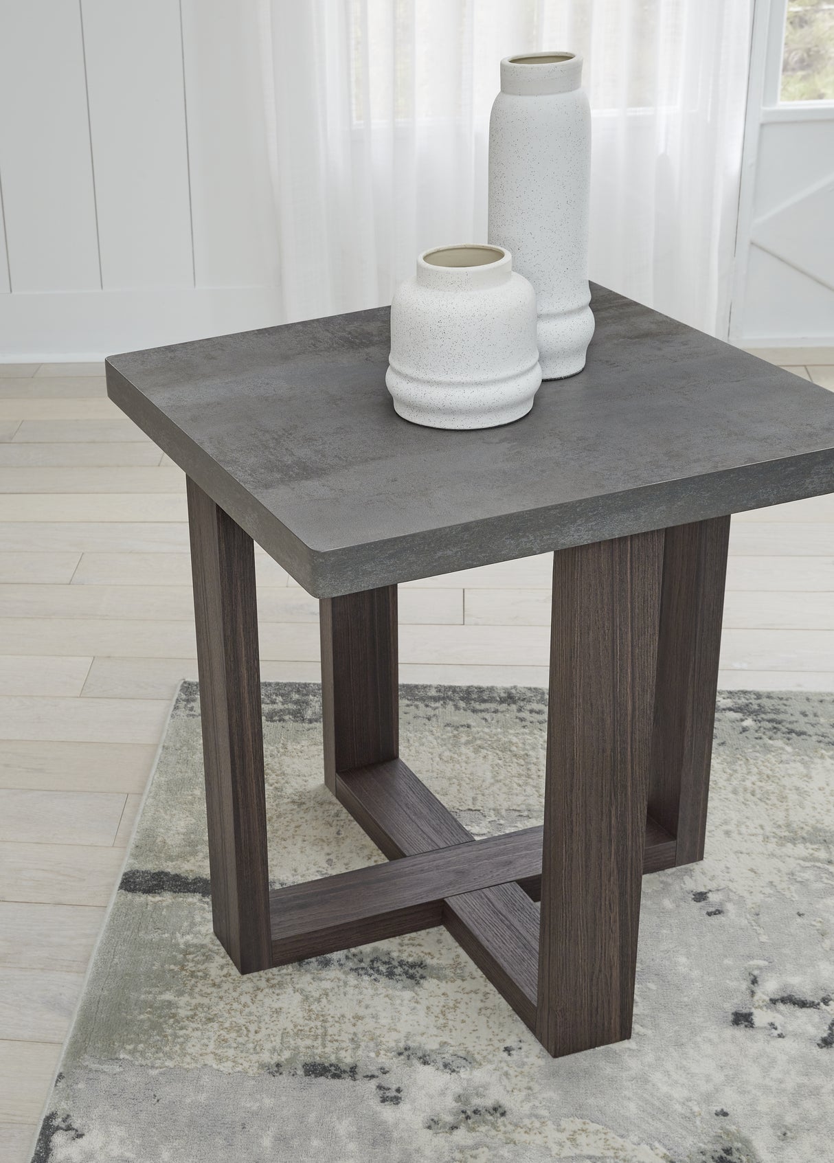 Dynnford Gray/Brown Table (Set of 3) from Ashley - Luna Furniture