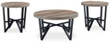 Deanlee Grayish Brown/Black Table from Ashley Furniture - Luna Furniture