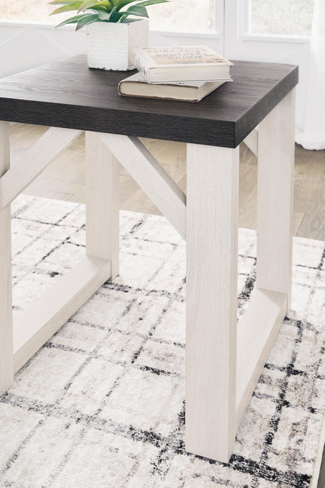 Dorrinson Antique White Table from Ashley Furniture - Luna Furniture