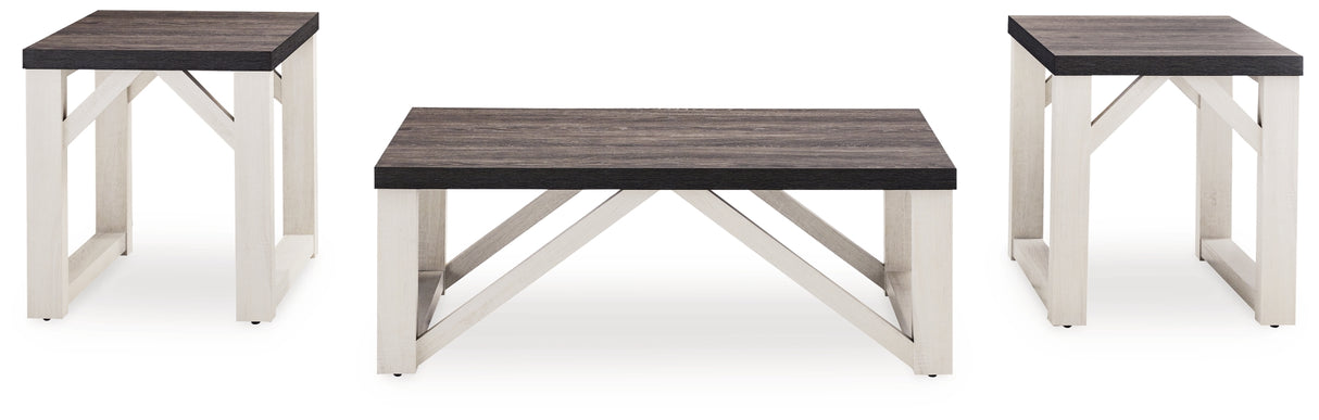 Dorrinson Antique White Table from Ashley Furniture - Luna Furniture