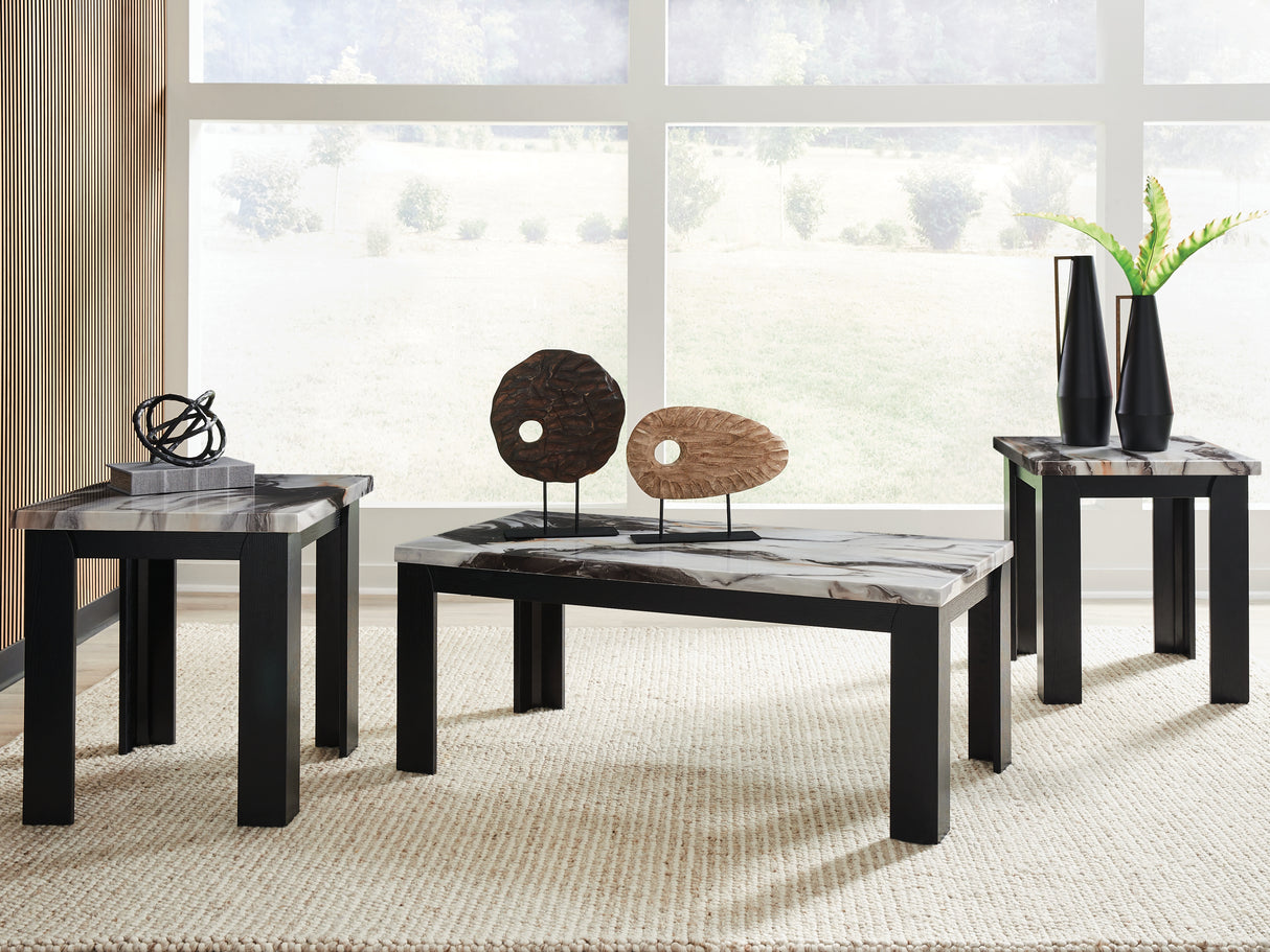 Jazmore Dark Brown Table (Set of 3) from Ashley - Luna Furniture
