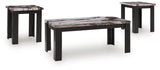 Jazmore Dark Brown Table (Set of 3) from Ashley - Luna Furniture
