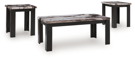 Jazmore Dark Brown Table (Set of 3) from Ashley - Luna Furniture