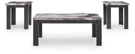 Jazmore Dark Brown Table (Set of 3) from Ashley - Luna Furniture