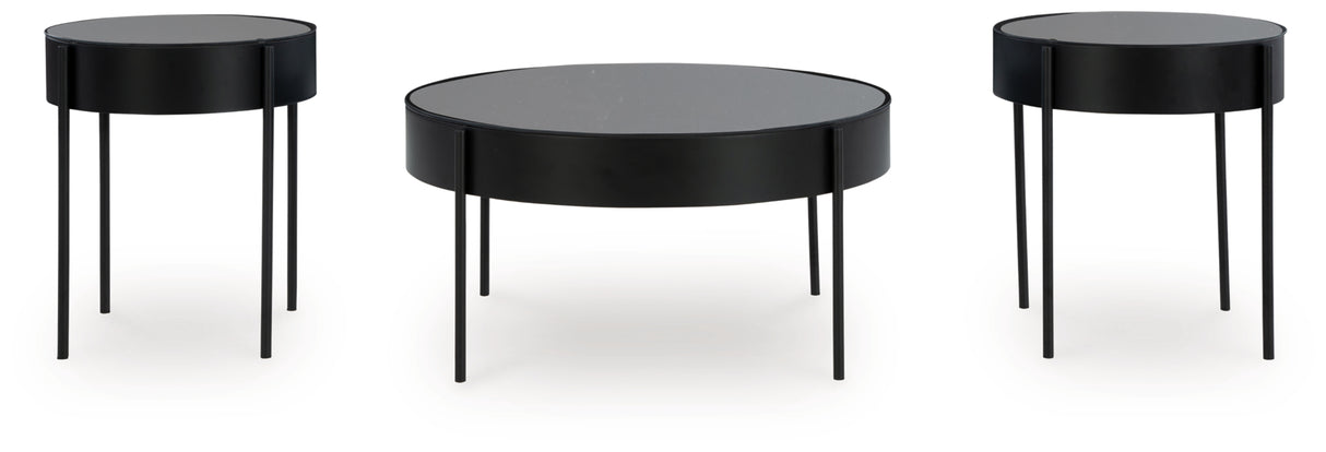 Ardoline Black Table (Set of 3) from Ashley - Luna Furniture