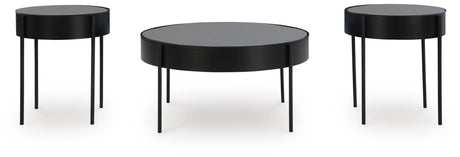 Ardoline Black Table (Set of 3) from Ashley - Luna Furniture