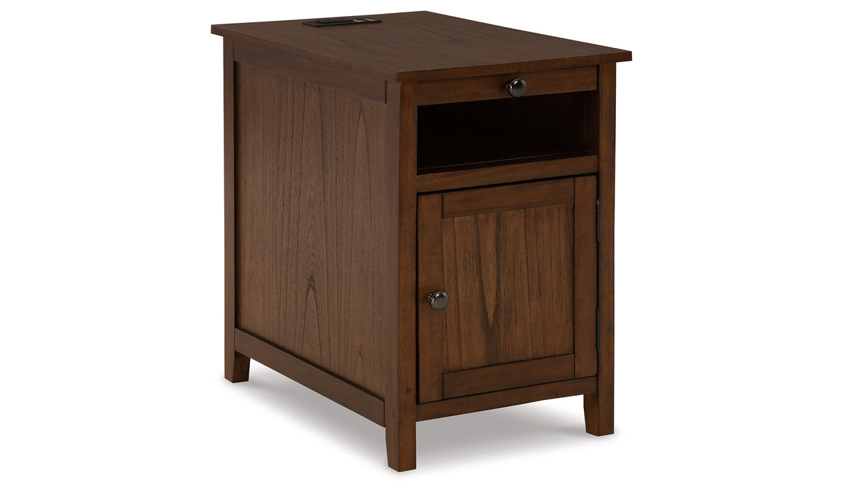 Treytown Brown Chairside End Table from Ashley Furniture - Luna Furniture