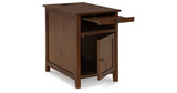 Treytown Brown Chairside End Table from Ashley Furniture - Luna Furniture