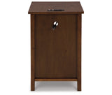 Treytown Brown Chairside End Table from Ashley Furniture - Luna Furniture