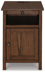 Treytown Brown Chairside End Table from Ashley Furniture - Luna Furniture