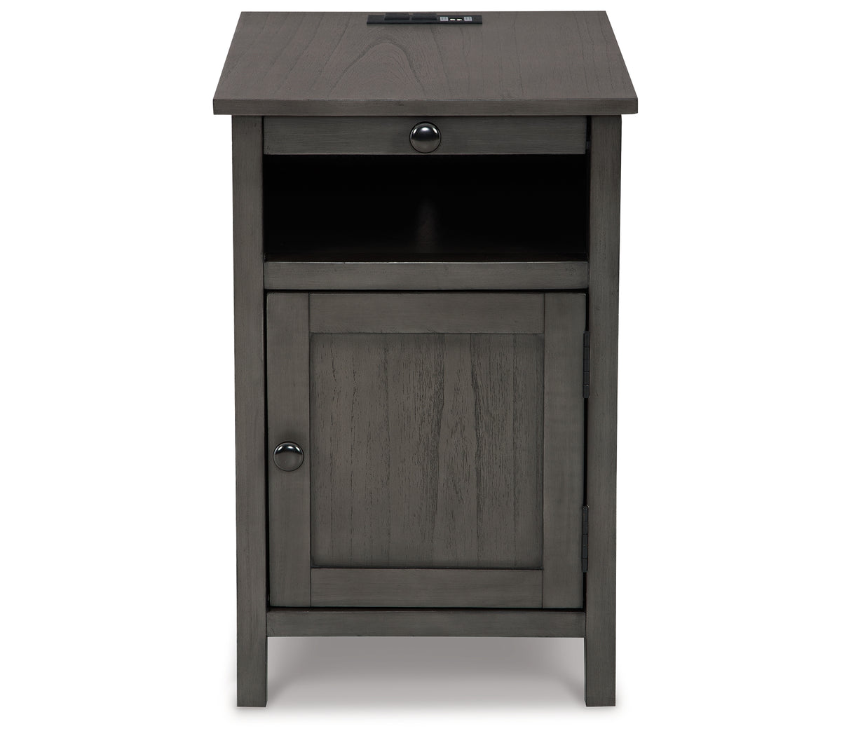 Treytown Gray Chairside End Table from Ashley Furniture - Luna Furniture