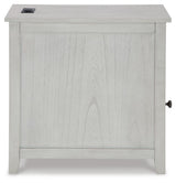 Treytown Antique White Chairside End Table from Ashley Furniture - Luna Furniture