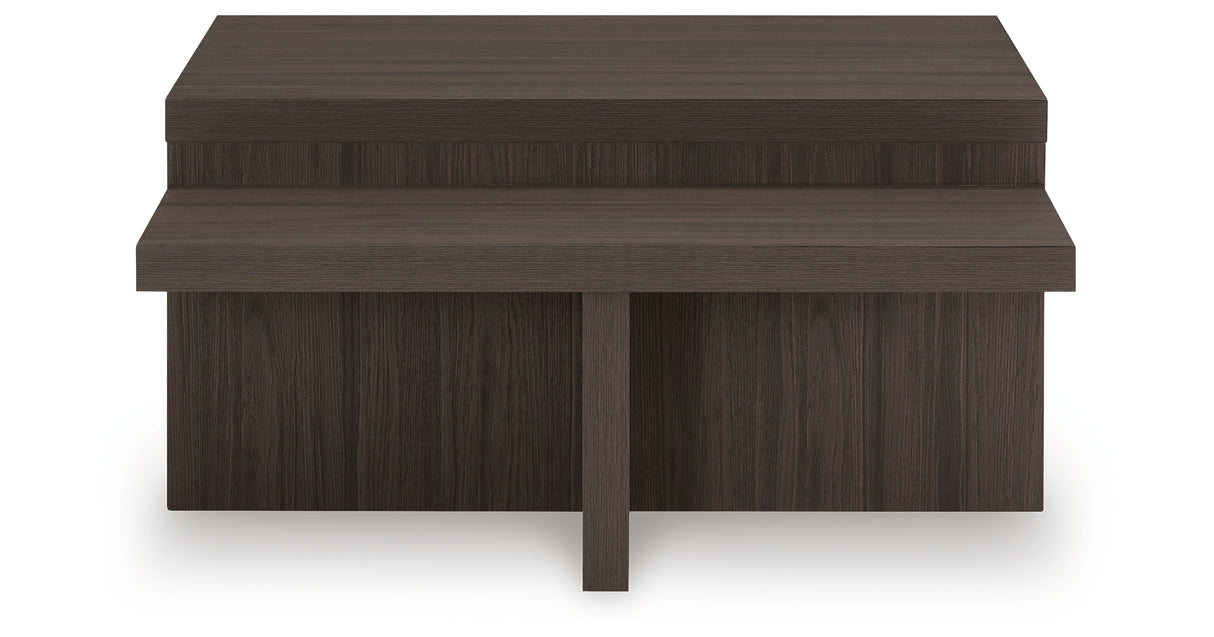 Zendex Brown Table from Ashley Furniture - Luna Furniture