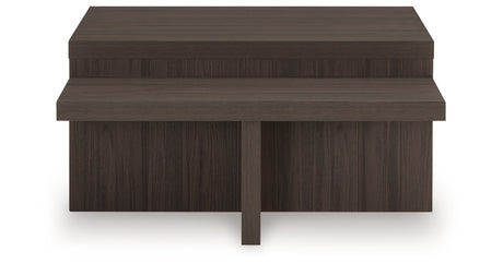 Zendex Brown Table from Ashley Furniture - Luna Furniture