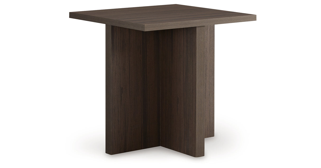 Zendex Brown Table from Ashley Furniture - Luna Furniture