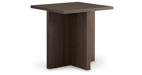 Zendex Brown Table from Ashley Furniture - Luna Furniture