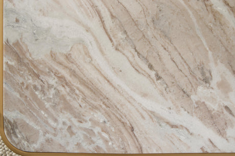 Manor Gold/Natural Coffee Table from Ashley Furniture - Luna Furniture