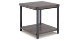 Wilmaden Gray/Black Table from Ashley - Luna Furniture