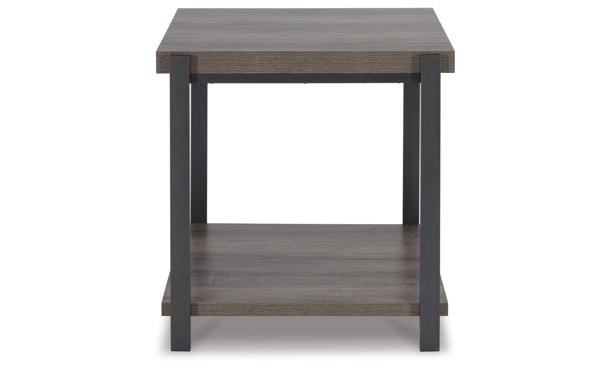 Wilmaden Gray/Black Table from Ashley - Luna Furniture