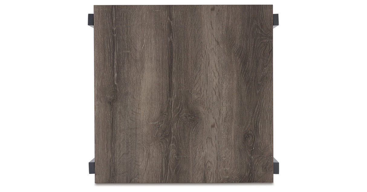 Wilmaden Gray/Black Table from Ashley - Luna Furniture