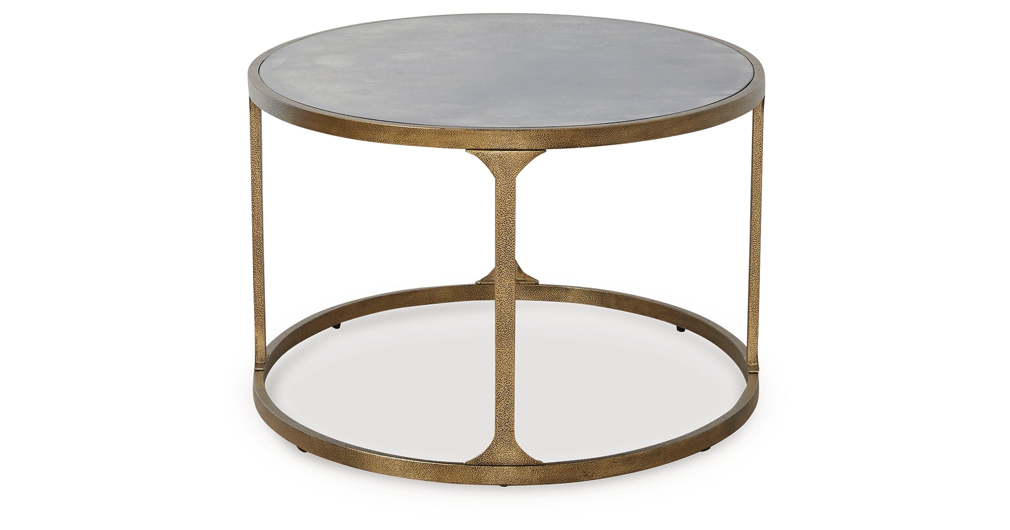 Ashley Korajane Antique Gold Coffee Table – Luna Furniture