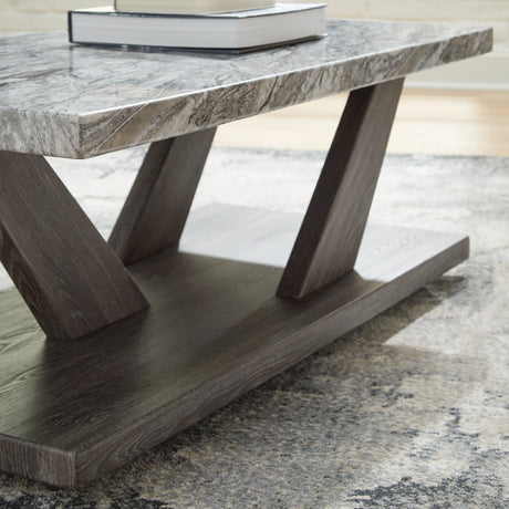 Bensonale Brown/Gray Table from Ashley - Luna Furniture