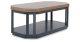 Landocken Brown/Blue Table from Ashley Furniture - Luna Furniture