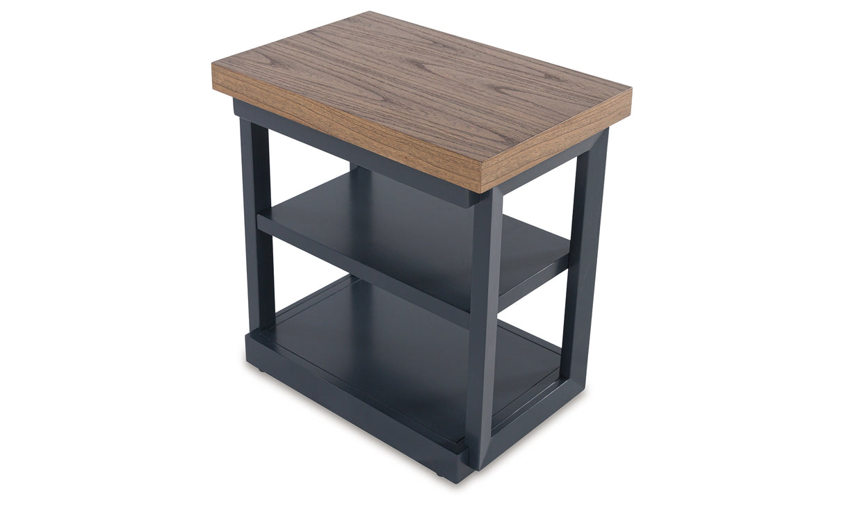 Landocken Brown/Blue Table from Ashley Furniture - Luna Furniture