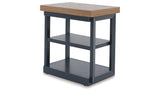 Landocken Brown/Blue Table from Ashley Furniture - Luna Furniture