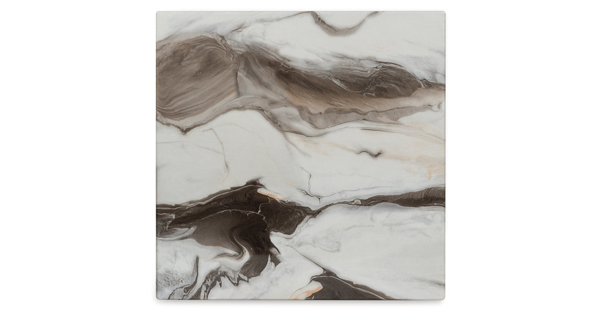 Cendill Dark Brown/White/Black Table (Set of 3) from Ashley - Luna Furniture