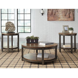 Roybeck Light Brown/Bronze Table