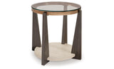 Frazwa Coffee Table with 2 End Tables in Multi from Ashley Furniture - Luna Furniture