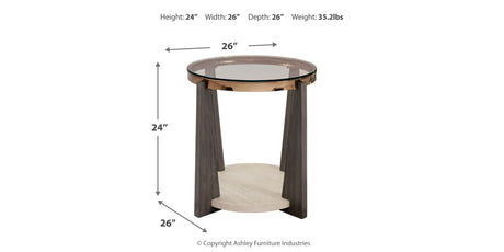 Frazwa Multi End Table from Ashley - Luna Furniture