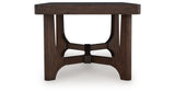Korestone Dark Brown Coffee Table from Ashley Furniture - Luna Furniture