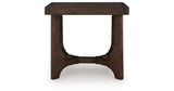 Korestone Dark Brown End Table from Ashley - Luna Furniture