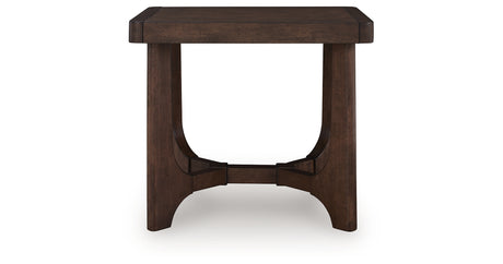 Korestone Dark Brown End Table from Ashley - Luna Furniture