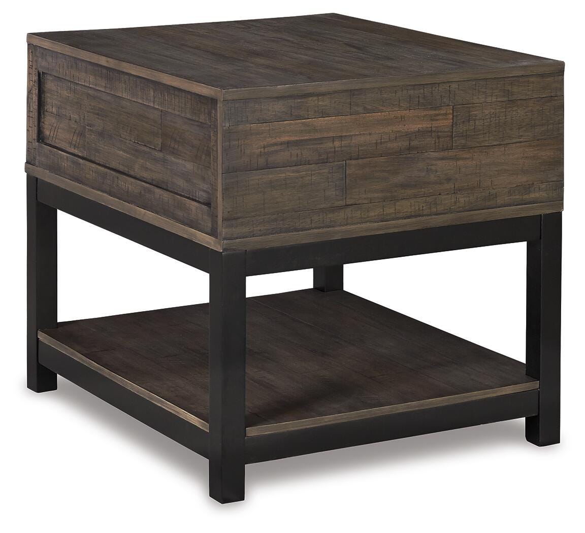 Johurst Grayish Brown End Table from Ashley Furniture - Luna Furniture