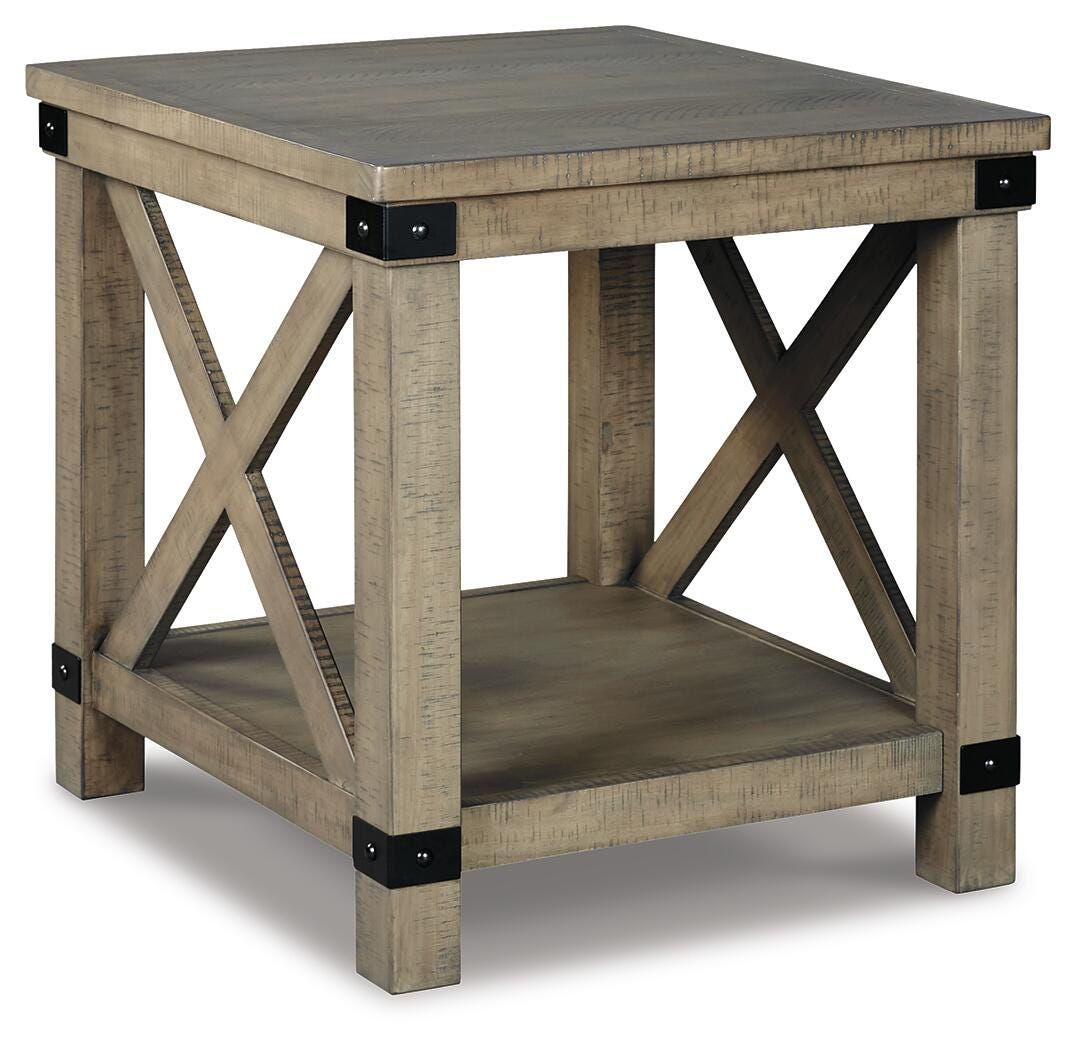 Aldwin Gray End Table from Ashley - Luna Furniture