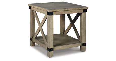 Aldwin Gray 2 End Table from Ashley - Luna Furniture
