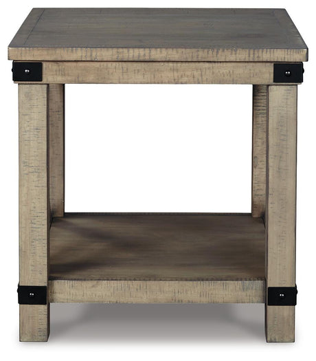Aldwin Gray End Table from Ashley - Luna Furniture