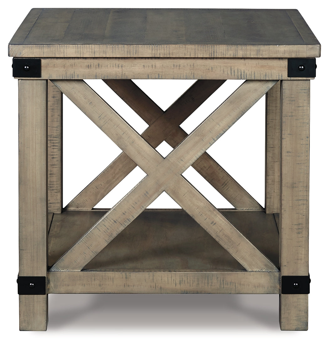 Aldwin Gray End Table from Ashley - Luna Furniture