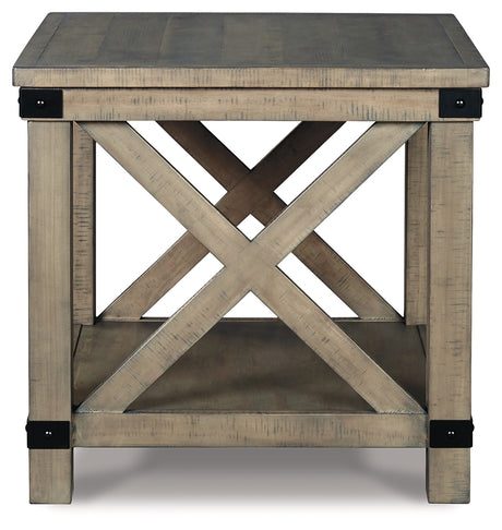 Aldwin Gray End Table from Ashley - Luna Furniture