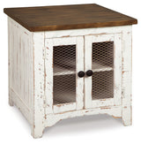 Wystfield White/Brown Coffee Table and 2 End Tables from Ashley Furniture - Luna Furniture