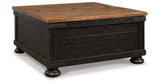 Valebeck Two Tone Coffee Table and End Table from Ashley - Luna Furniture
