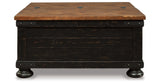 Valebeck Two Tone Coffee Table and End Table from Ashley - Luna Furniture